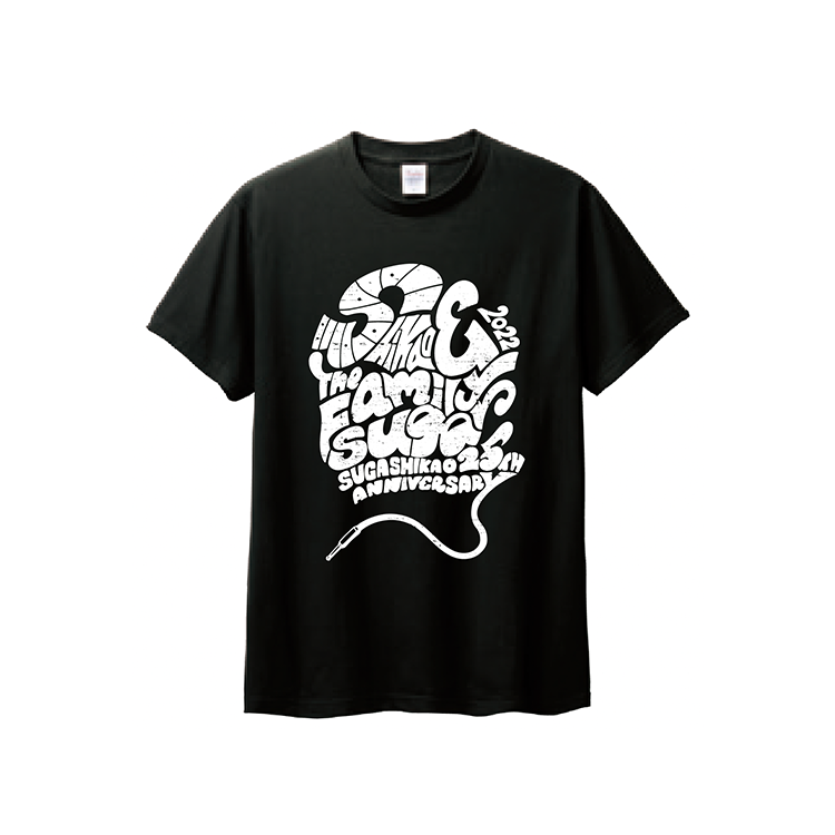 Tシャツ BLACK｜スガ シカオ OFFICIAL GOODS ONLINE SHOP