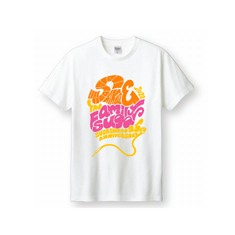 Tシャツ WHITE｜スガ シカオ OFFICIAL GOODS ONLINE SHOP