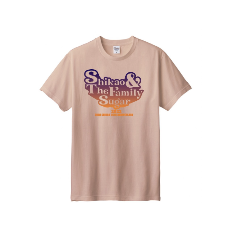 Tシャツ ダスティピンク｜スガ シカオ OFFICIAL GOODS ONLINE SHOP