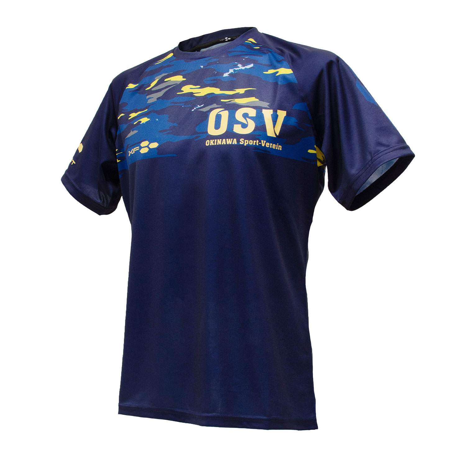 沖縄SV(OSV) ドライTシャツ 迷彩 ネイビー｜XF ONLINE STORE