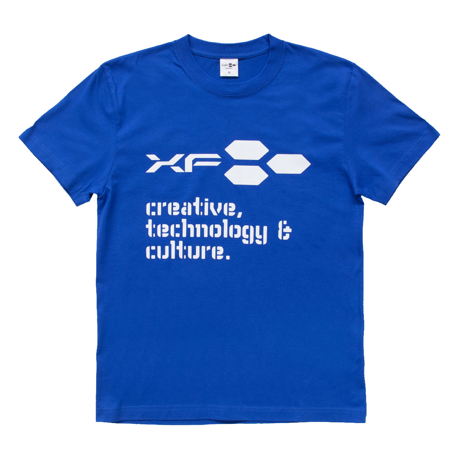 Tシャツ XF03 ロゴ ブルー